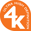 Ultra High Definition 4K icon