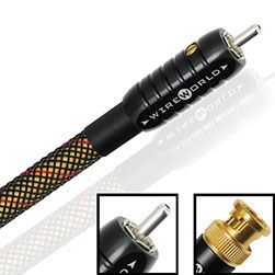 Gold Starlight 7 75 ohm high end audiophile Digital Audio Cable, best, videophile, DAC, reference